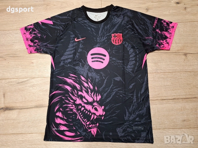 Флуоресцентна футболна фланелка на Барселона #Рафиня#11!, снимка 2 - Футбол - 52063636