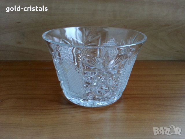 Кристална купа ледарка , снимка 1 - Антикварни и старинни предмети - 32888808