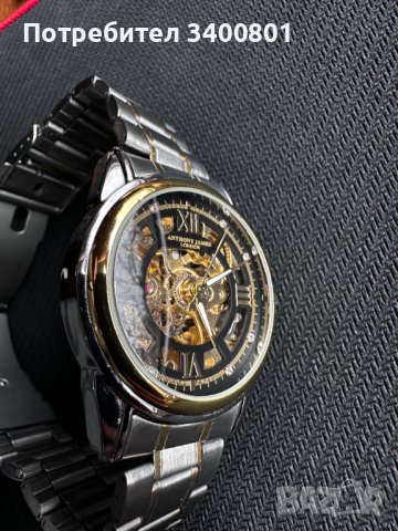 Мъжки часовник (Автоматичен), снимка 4 - Мъжки - 40026005