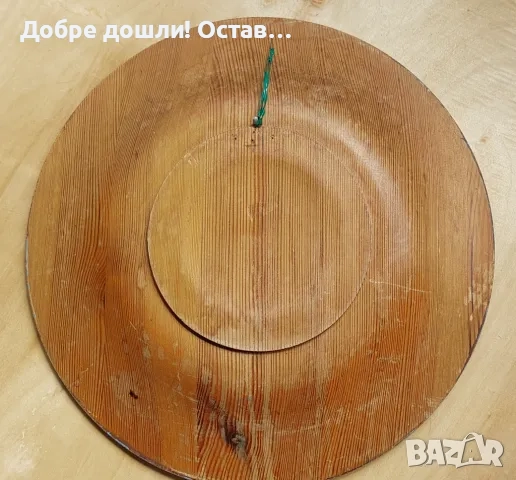 Стари чинии: Дървена чиния, дърворезба, рисувана, керамика глухар керамична , снимка 15 - Други - 50207450