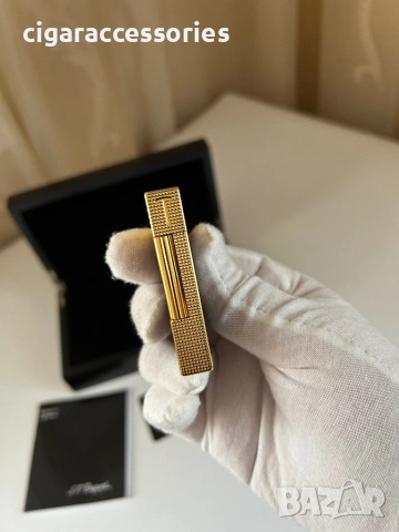 S.T. Dupont Ligne 2 Padron – запалка с два пламъка, снимка 7 - Запалки - 53215473