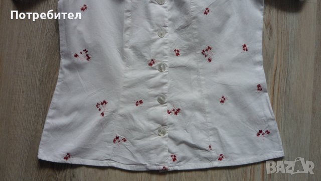 М/Л Нова дамска блуза с къс ръкав, снимка 4 - Туники - 40868305