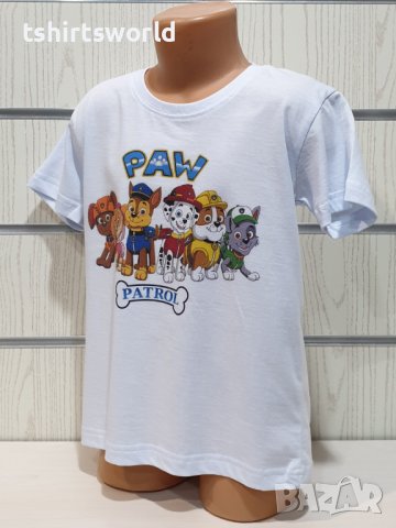 Нова детска тениска с дигитален печат PAW Patrol (Пес патрул), снимка 12 - Детски тениски и потници - 36598911
