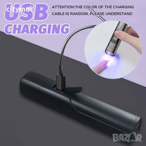 Ултравиолетов фенер, UV 395nm, цифров дисплей, авт. изключване, TYPE C зареждане, снимка 3 - Къмпинг осветление - 53205692