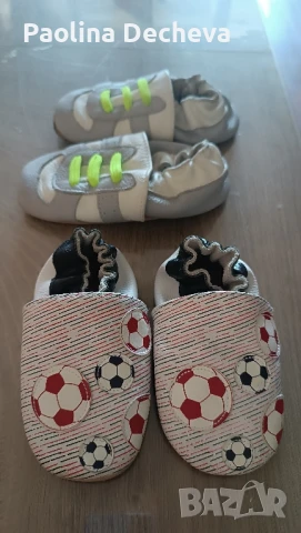 Детски пантофи от ест.кожа, снимка 3 - Детски маратонки - 51396421