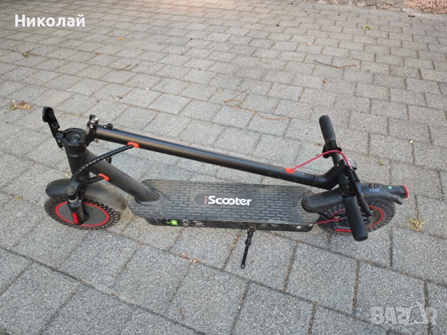 Електрическа тротинетка iScooter i9Max 500w 35km/h и 30-40 km пробег, снимка 3 - Велосипеди - 51849399