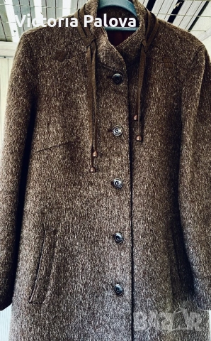 Палто от естествен косъм от лама  LLAMA LUXUSQUALITÄT, снимка 9 - Палта, манта - 53037669