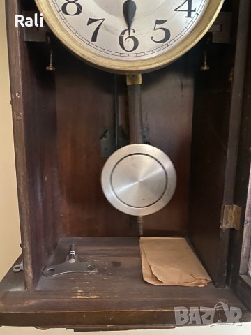 Швейцарски стенен часовник. Рядък., снимка 3 - Стенни часовници - 39026930