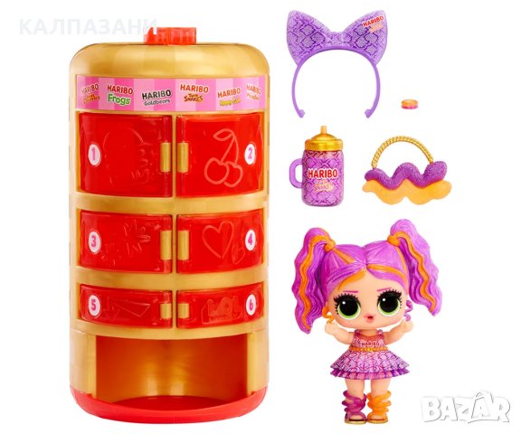 Вендинг машина L.O.L. Surprise - Loves Mini Sweets X HARIBO 119883, снимка 3 - Кукли - 43252060