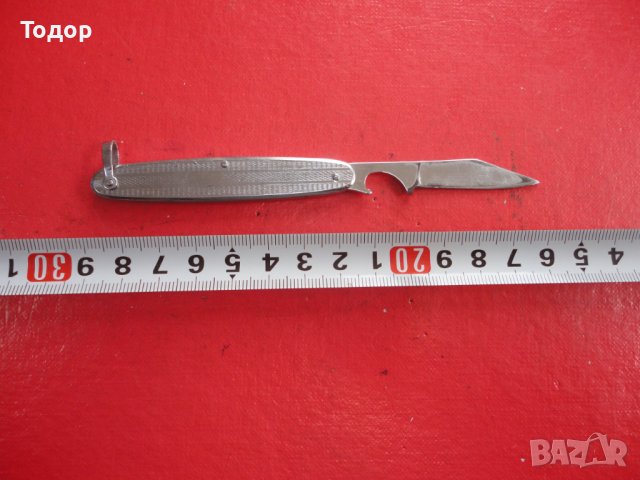 Немско метално ножче с отварачка , снимка 1 - Ножове - 40626772