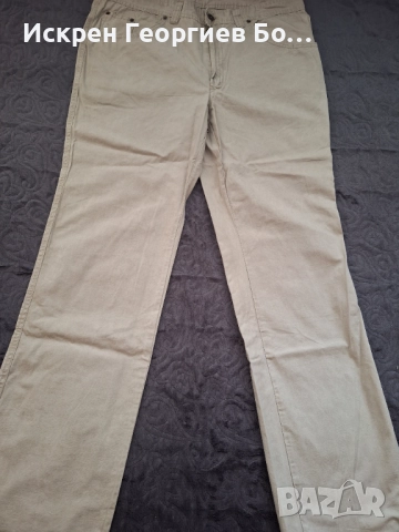 светъл дънков панталон, снимка 2 - Дънки - 51729888