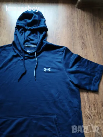 Under Armour - страхотно мъжко горнище Л, снимка 2 - Спортни дрехи, екипи - 49638937