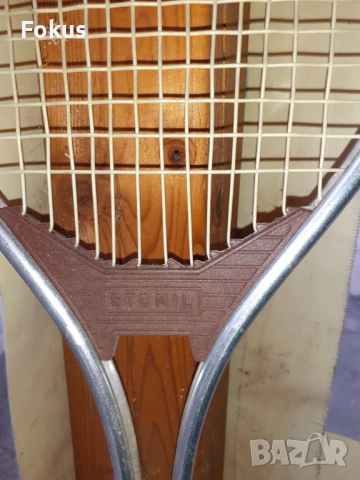 Стара колекционерска ракета за тенис Stomil, снимка 4 - Антикварни и старинни предмети - 53389629