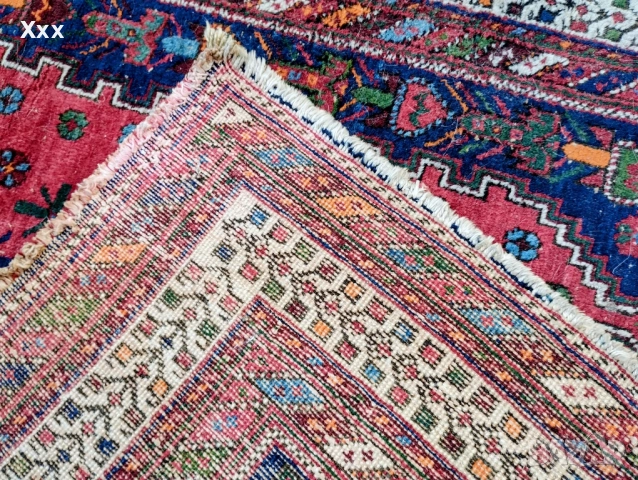 Ръчно тъкана вълнена пътека.Иранска.Антика за ценители., снимка 5 - Пътеки - 51808128