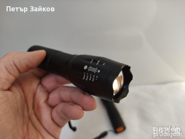 Фенер с батерия 1000 , снимка 2 - Друга електроника - 42967647