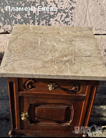 Френско антикварно шкафче , снимка 8 - Шкафове - 53092317