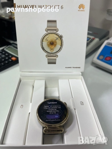 Huawei Watch GT 6 41mm (Konsu-B19M) - Gold Milanese +гаранция