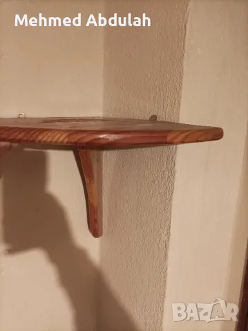 Стойка за саксии от масивно дърво 