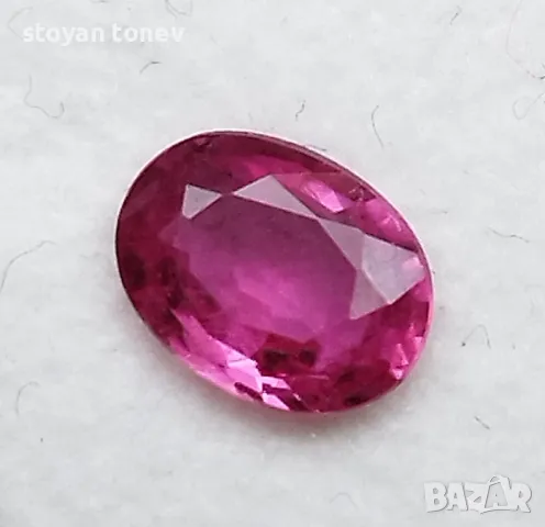 Рядък розовеещ рубин от Тайланд с VS чистота - 0.90кт.! Нов!, снимка 11 - Други - 48079470
