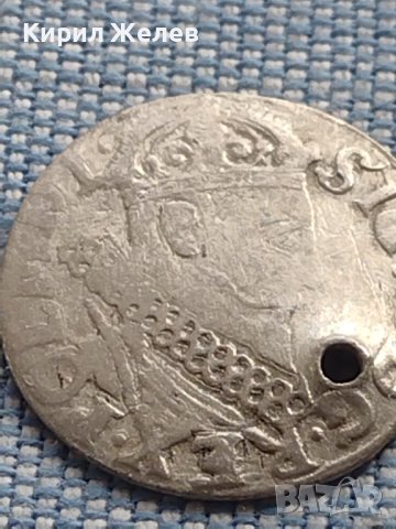 Сребърна монета 3 гроша 1621г. Сигизмунд трети ПОЛША 28430, снимка 3 - Нумизматика и бонистика - 42969933