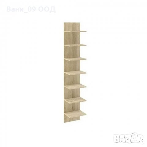 Топ цена! Голяма стенна етажерка на 7 етажа, снимка 3 - Етажерки - 32351788