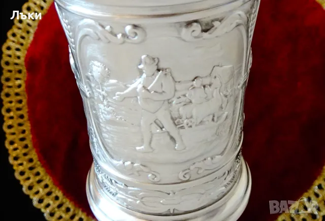 Калаена чаша с Оран,Сеитба,Жътва,200 мл. , снимка 7 - Антикварни и старинни предмети - 48031286