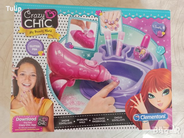 Комплект за маникюр Clementoni crazy chic