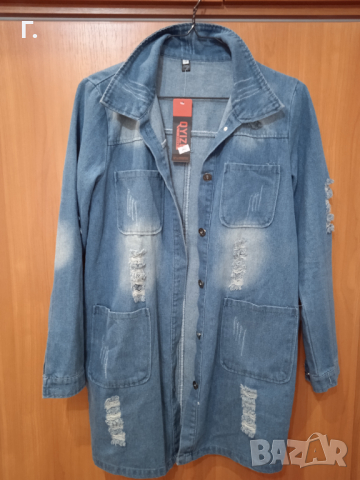 Ново дънково яке, снимка 2 - Якета - 36537797