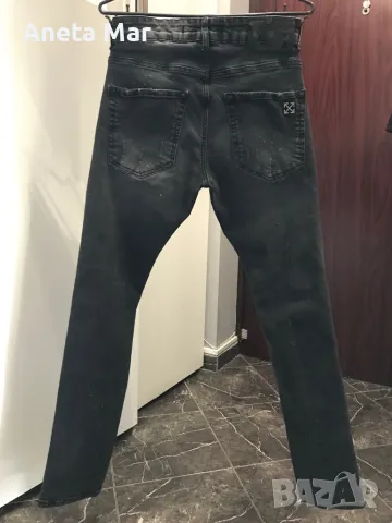 Дънки OFF-WHITE OPERATING, снимка 10 - Дънки - 49776085