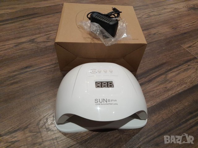 120W Лампа за нокти SunX Plus с таймер и сензор, снимка 6 - Продукти за маникюр - 38364469