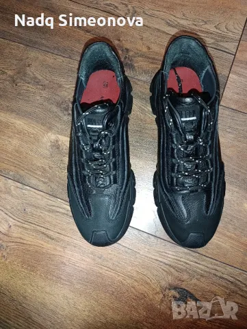 Мъжки обувки, естествена кожа.