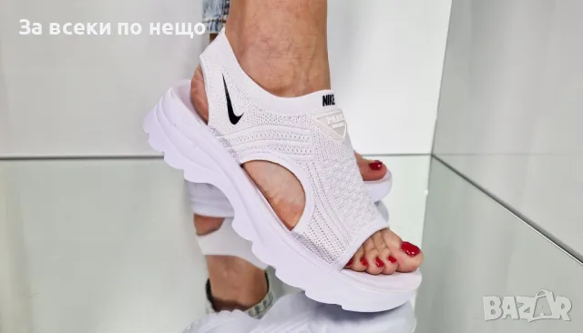 Nike Дамски Бели Сандали Найк Код P594, снимка 3 - Сандали - 50427701
