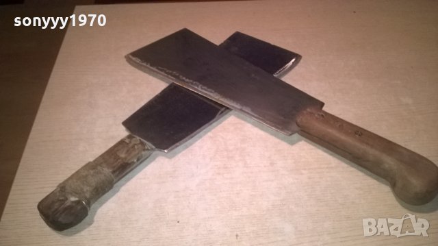 1CEL INOX-маркови огромни ножове/сатъри-внос швеицария, снимка 5 - Антикварни и старинни предмети - 27405857