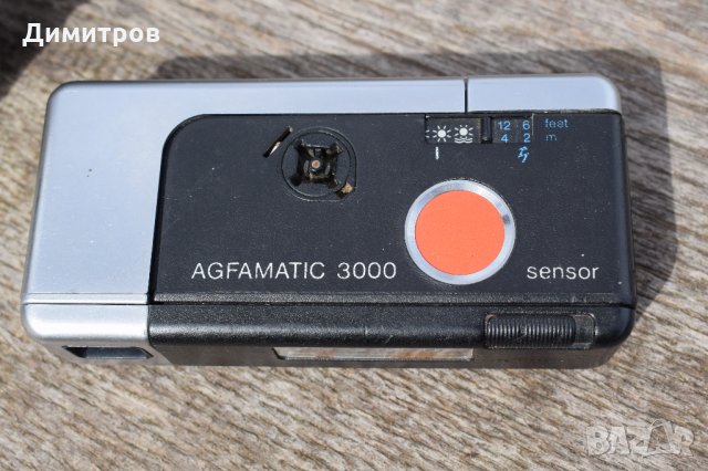 Фотоапарат Agfamatic 3000 pocket sensor, снимка 3 - Фотоапарати - 32595414