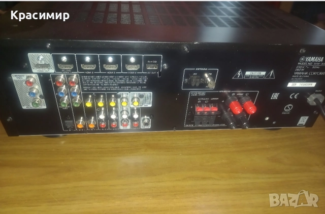 4К ресивър Yamaha HTR-3067, снимка 6 - Ресийвъри, усилватели, смесителни пултове - 52420583
