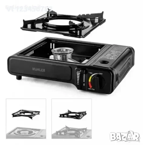 газов котлон Muhler ZCM - работещ с флакон, снимка 2 - Котлони - 50789224