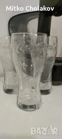 Продавам комплект 6 броя коледни чаши Кока-Кола, снимка 9 - Чаши - 49336351