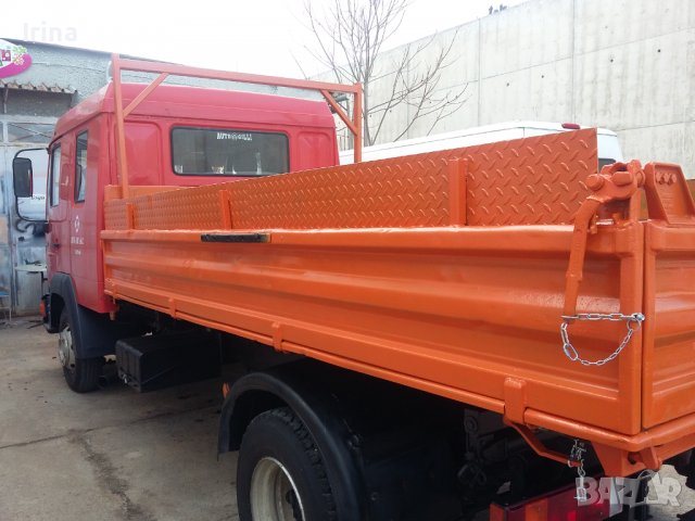 MAN 8.163 ТРИСТРАНЕН САМОСВАЛ 6 СКОРОСТИ  КОША Е 4 НА 2.10, снимка 8 - Камиони - 39522066