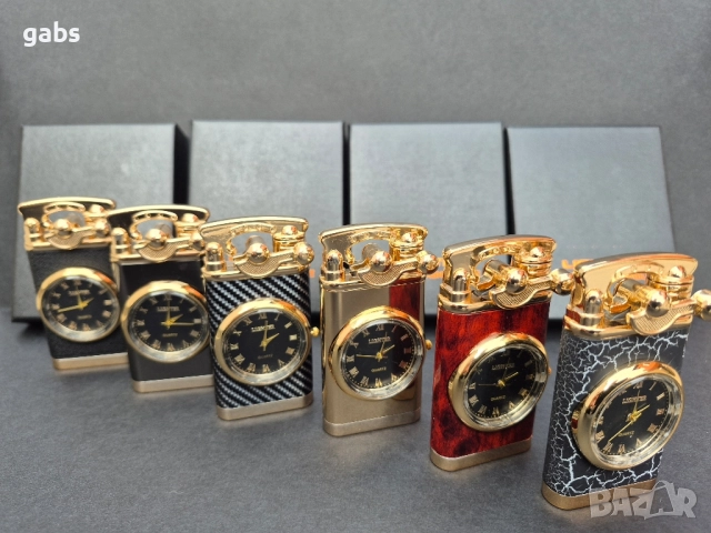 Запалка с часовник в подаръчна кутия,6 цвята, снимка 13 - Запалки - 52534574