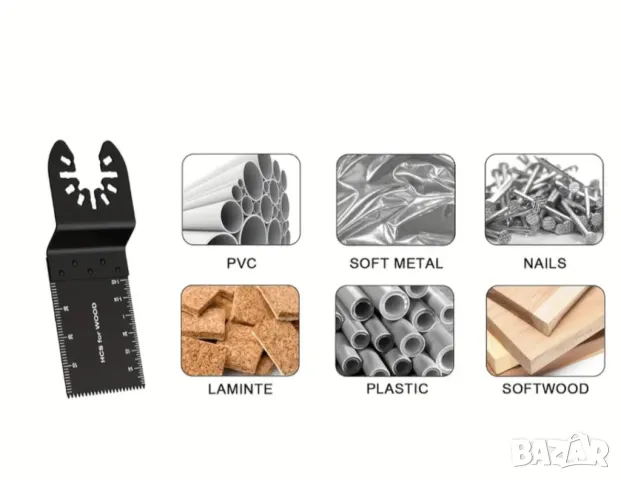 Нож за мултитул реноватор 10 бр за 15 лв, снимка 7 - Други инструменти - 47389600