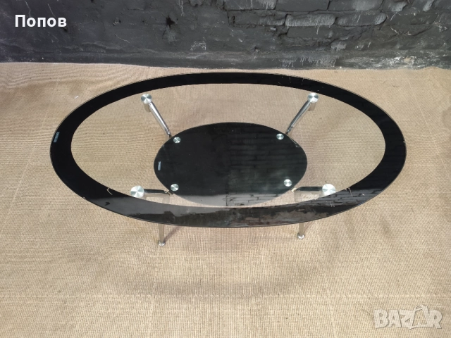 Стъклена маса за кафе, снимка 4 - Маси - 52355656
