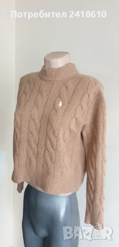 POLO Ralph Lauren Cable Wool / Cashmere Knit Womens Size S НОВО! ОРИГИНАЛ! Дамски Поло Пуловер !, снимка 7 - Блузи с дълъг ръкав и пуловери - 48884962