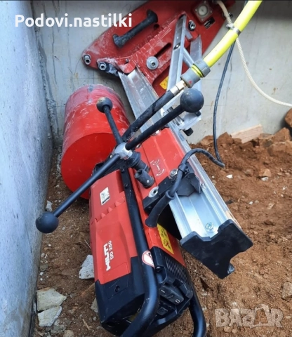 Диамантено пробиване.. Пробиване на отвори в бетон, тухла, камък