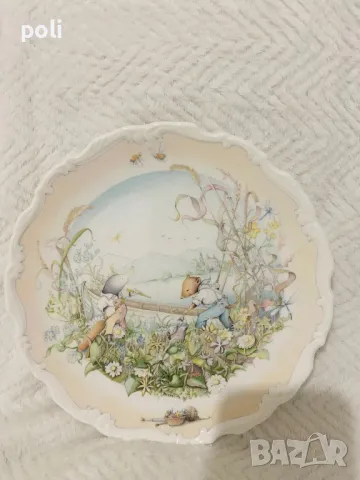 порцеланова чиния за стена 