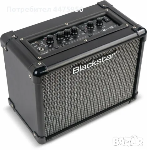 Комбо/усилвател за китара Blackstar ID:CORE V4 Stereo 10 с батерия PB-1