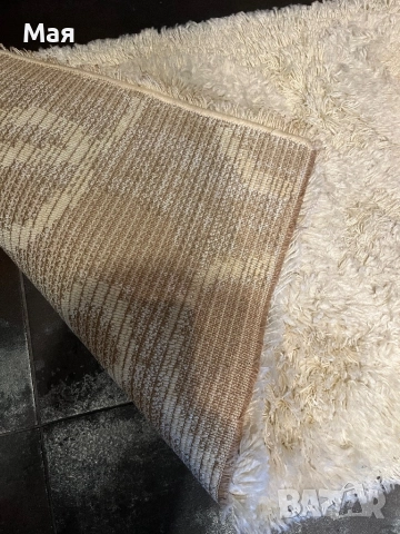 30 лева килим-пътека цвят шампанско с размери 65/110см. , снимка 4 - Пътеки - 52175919