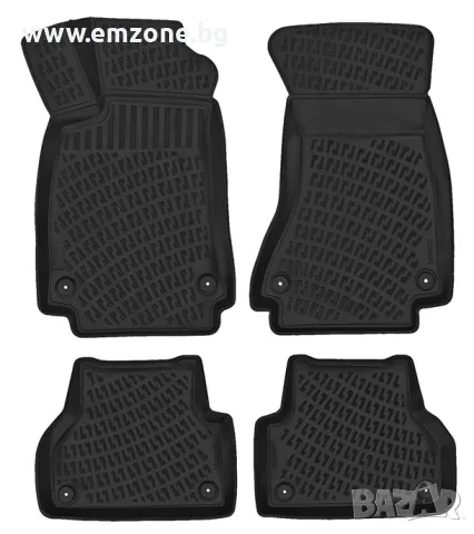 Гумени стелки тип Леген 3D Rizline АУДИ AUDI A4 B5 B6 B7 B8, снимка 2 - Аксесоари и консумативи - 47628978