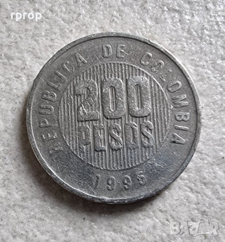Монети . Колумбия. 100, 200 и 500 песос., снимка 4 - Нумизматика и бонистика - 39038936