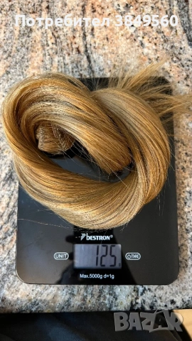 Чисто нови екстеншъни с клипси - 100% естествена славянска коса, снимка 4 - Аксесоари за коса - 53204124