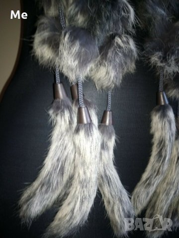 Garthus As Norway дизайнерски шал естествена кожа НОВ, снимка 3 - Шалове - 28950376